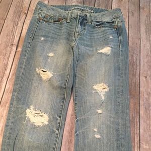 American Eagle denim capris